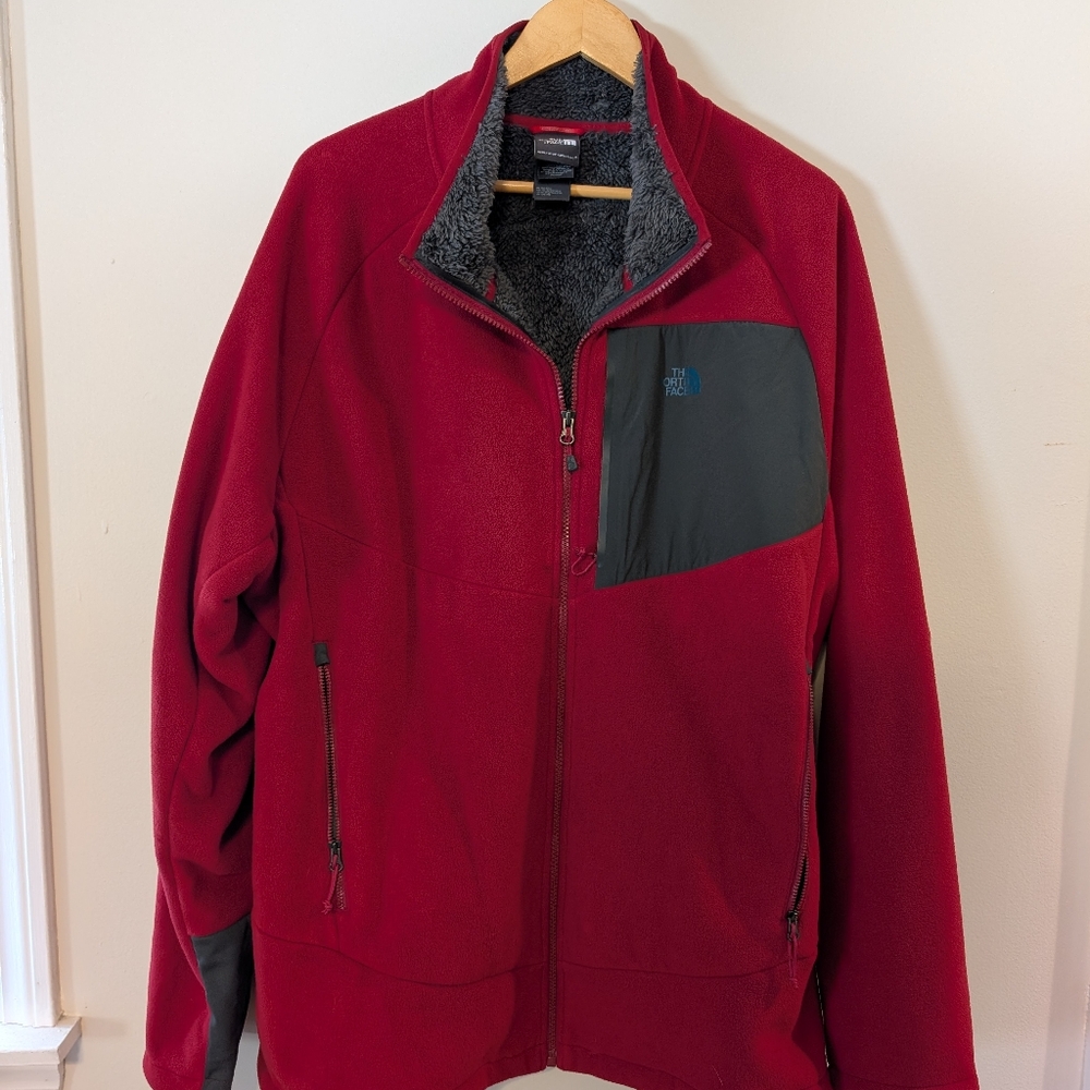 The North Face Men's Red Fleece Jacket
